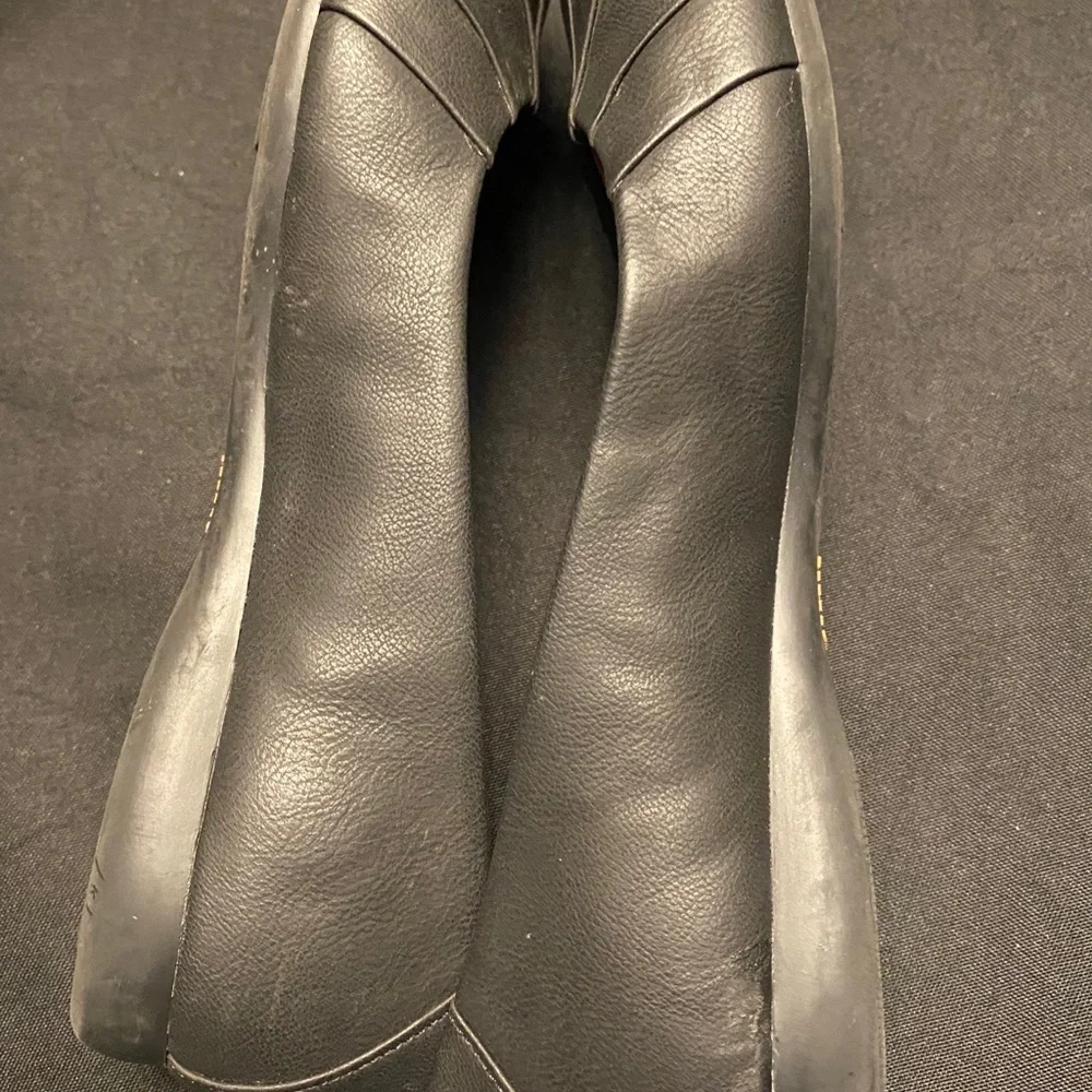 Natural‎ Soul-Orlando Black Flats/Tan-Size 6.5